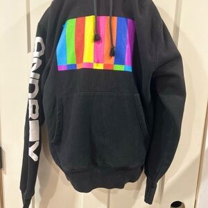 Champion Black Jacket with Bold Design